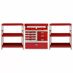 Monster Racking Flame Metal Van Shelving Bundle