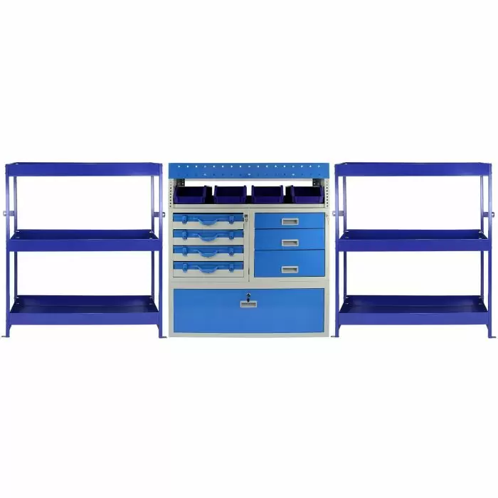 Monster Racking Tempest Metal Van Shelving Bundle 3 Monster Racking Tempest Metal Van Shelving Bundle