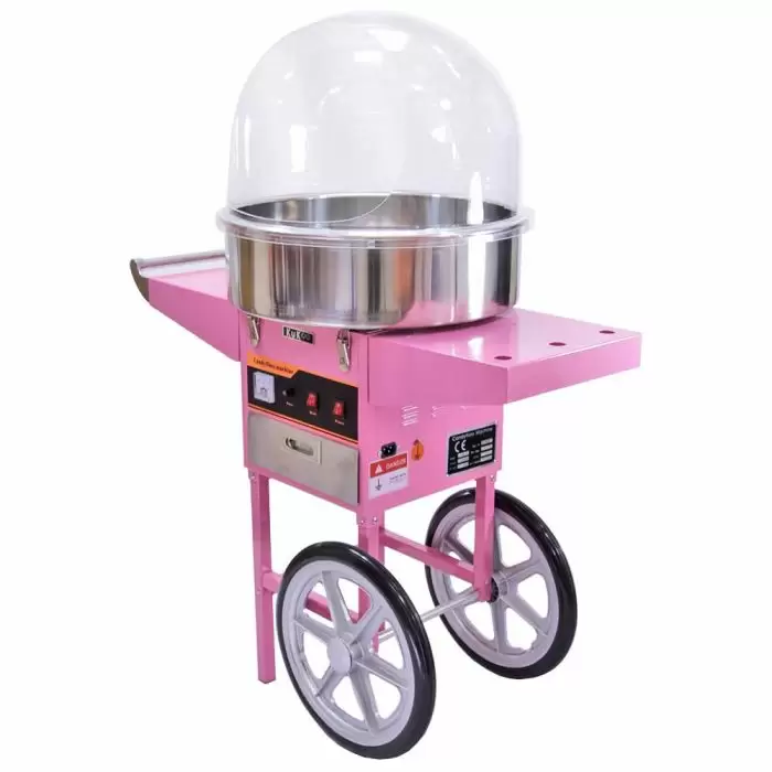 KuKoo Candy Floss Machine With Cart & Protective Dome 5 KuKoo Candy Floss Machine With Cart & Protective Dome - Image 3