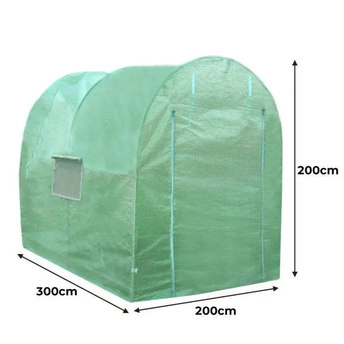 MonsterShop Polytunnel 19mm 3m X 2m With Racking 6 MonsterShop Polytunnel 19mm 3m X 2m With Racking - Image 4
