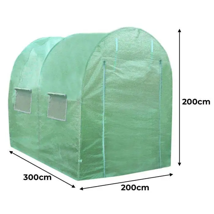 MonsterShop Polytunnel 25mm 3m X 2m With Racking 6 MonsterShop Polytunnel 25mm 3m X 2m With Racking - Image 4