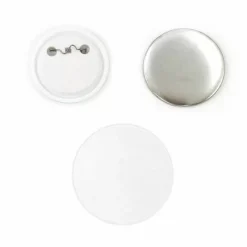 PixMax 25mm Badge Components For Pin Button Badge Pressing (100 Pack)