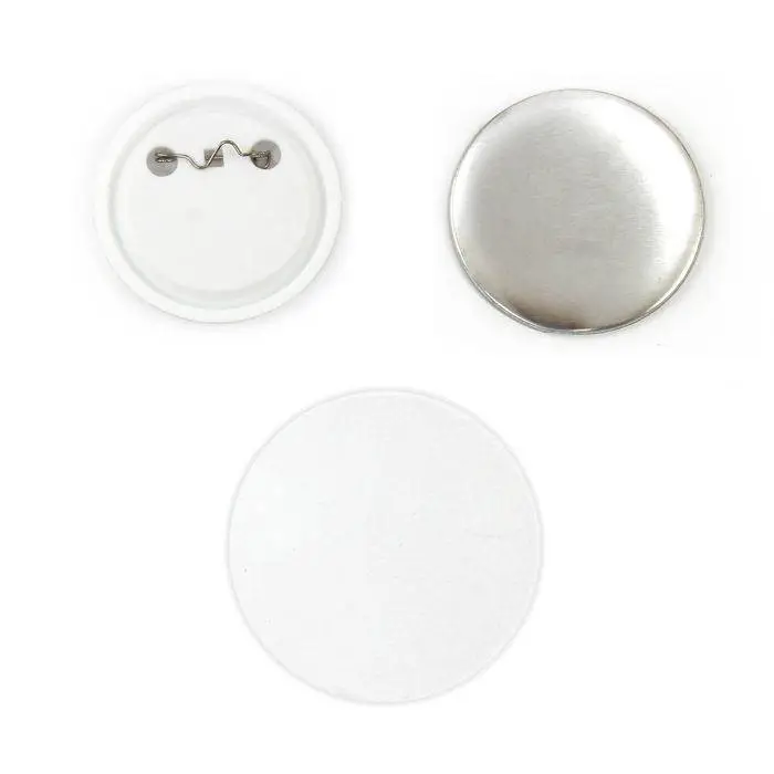 PixMax 37mm Badge Components For Pin Button Badge Pressing (100 Pack) 3 PixMax 37mm Badge Components For Pin Button Badge Pressing (100 Pack)