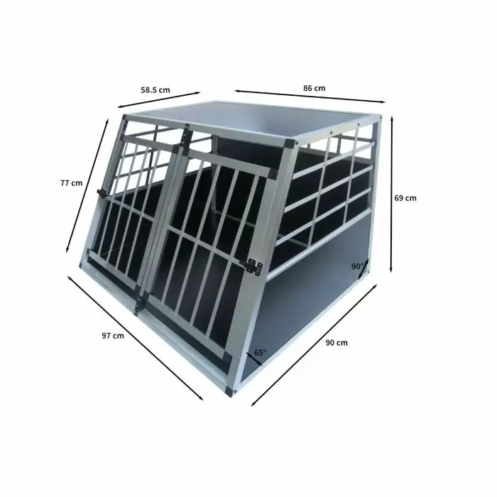Monster Shop Car Pet Crate - Large Double Doors 5 Monster Shop Car Pet Crate - Large Double Doors - Image 3