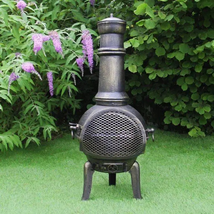 Jardi Jardí Rattan Corner Dining Set Grey & Chimenea 4 Jardi Jardí Rattan Corner Dining Set Grey & Chimenea - Image 2