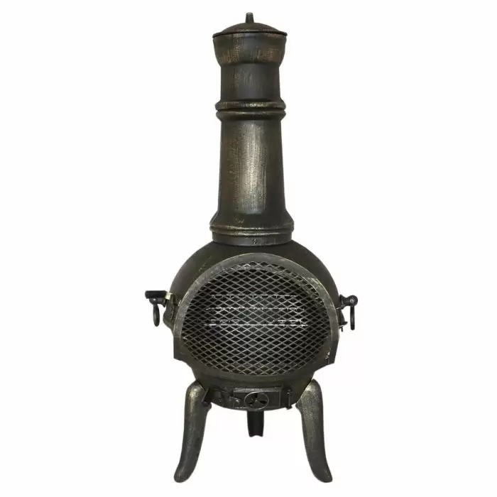 MonsterShop Cast Iron Chiminea 3 MonsterShop Cast Iron Chiminea