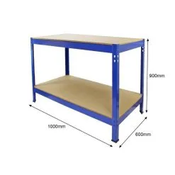 Monster Racking Q-RAX Blue Workbench 100cm 13 Monster Racking Q-RAX Blue Workbench 100cm -Parasol Shop dimensions