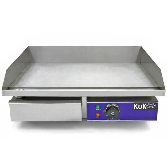 KuKoo 50cm Wide Electric Griddle & Griddle Scraper 4 KuKoo 50cm Wide Electric Griddle & Griddle Scraper - Image 2