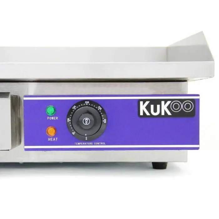 KuKoo 50cm Wide Electric Griddle & Griddle Scraper 6 KuKoo 50cm Wide Electric Griddle & Griddle Scraper - Image 4