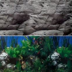 MonsterShop Aquarium Fish Tank & Cabinet With Complete Starter Kit - Black Tank & Blue Gravel -Parasol Shop fishtankbackground 2 2nd.jpg.mst