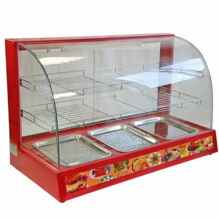 KuKoo 90cm Wide Glass Food Warmer & 6 Tongs 7 KuKoo 90cm Wide Glass Food Warmer & 6 Tongs - Image 5