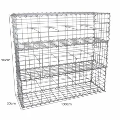 MonsterShop Gabion Baskets 100 X 30 X 30cm / 6 Pack 13 MonsterShop Gabion Baskets 100 X 30 X 30cm / 6 Pack -Parasol Shop gabion baskets and cages 25305 image 5.jpg.mst