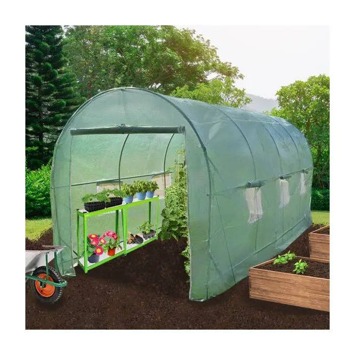 MonsterShop Polytunnel 19mm 5m X 2m With Racking 4 MonsterShop Polytunnel 19mm 5m X 2m With Racking - Image 2