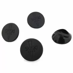 SKISKI LEGS 4 X Hairpin Leg Feet Protectors - Black