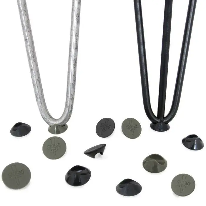 SKISKI LEGS 4 X Hairpin Leg Feet Protectors 4 SKISKI LEGS 4 X Hairpin Leg Feet Protectors - Image 2