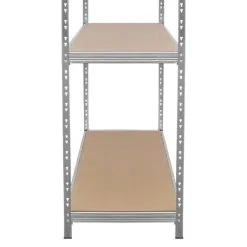 Monster Racking Galvanised Steel Heavy-Duty Racking Unit & 10m Magnetic Labelling Strip -Parasol Shop heavy duty racking 10m magnetic labels 28512 006