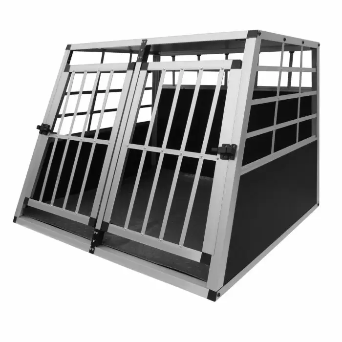 Monster Shop Car Pet Crate - Large Double Doors 3 Monster Shop Car Pet Crate - Large Double Doors