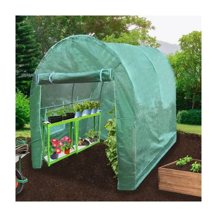 MonsterShop Polytunnel 19mm 3m X 2m With Racking 4 MonsterShop Polytunnel 19mm 3m X 2m With Racking - Image 2