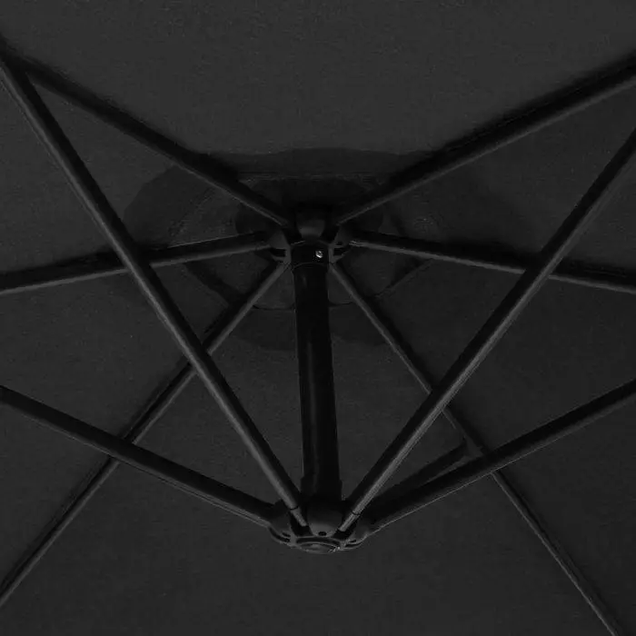 MonsterShop Black Cantilever Parasol & Fan Base 4 MonsterShop Black Cantilever Parasol & Fan Base - Image 2