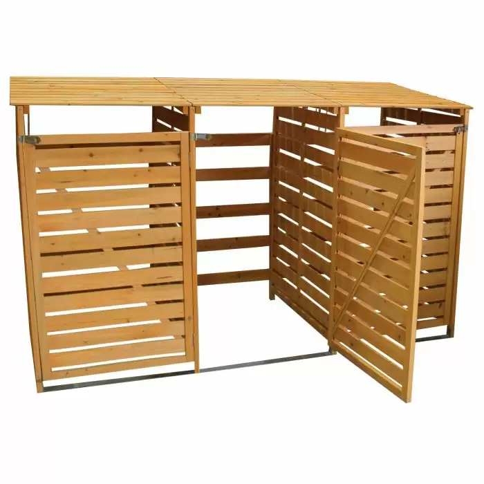 MonsterShop Triple Wheelie Bin Storage 7 MonsterShop Triple Wheelie Bin Storage - Image 5